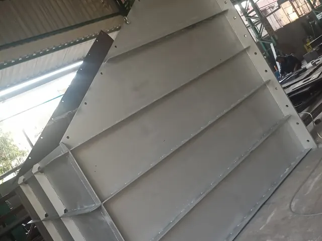 Fabricated frame, painted, Techno Power Engineers, Pune