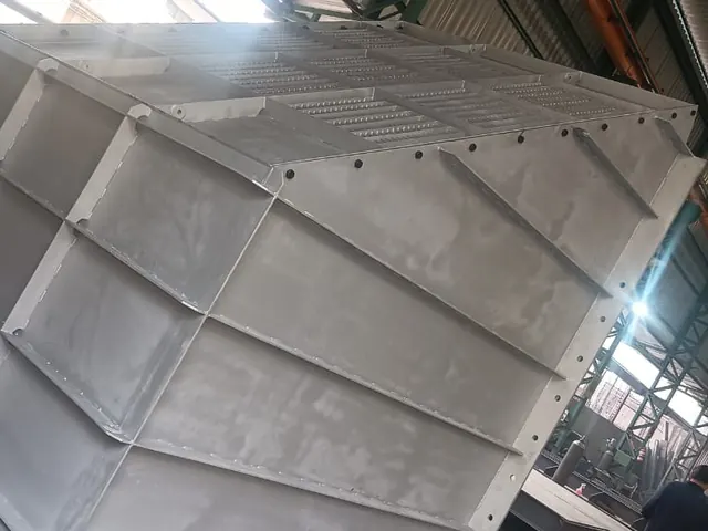 Fabricated frame with stiffeners, Techno Power Engineers, Pune