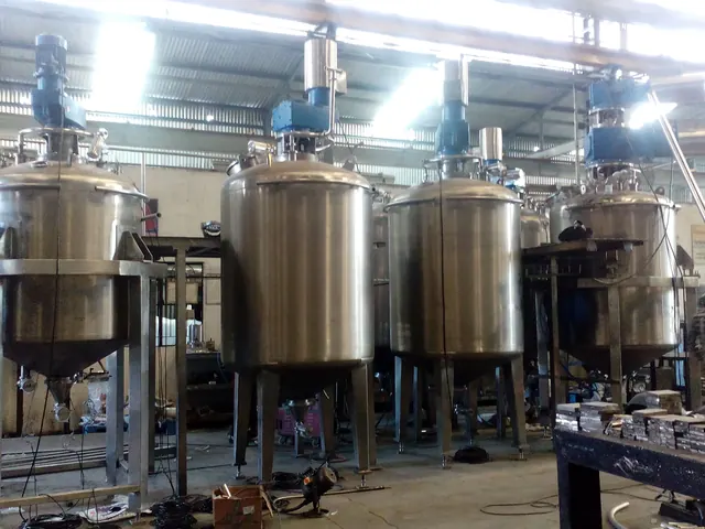 SS process tanks with agitators, Techno Power Engineers, Pune