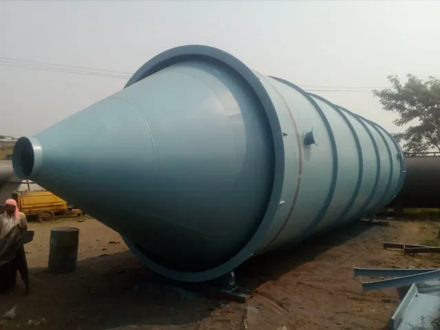 Bulk storage silo with cone bottom, Techno Power Engineers, Pune