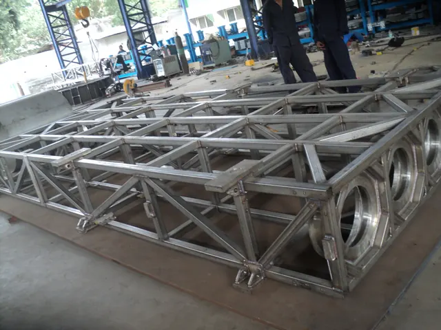 Stainless steel frame structure, Techno Power Engineers, Pune