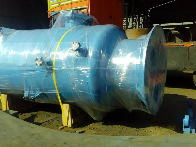 Storage tank ready for dispatch, Techno Power Engineers, Pune