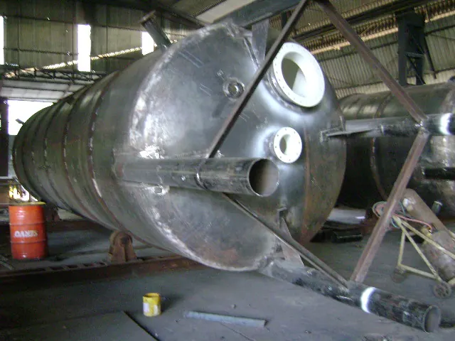 Hopper tank in fabrication, Techno Power Engineers, Pune